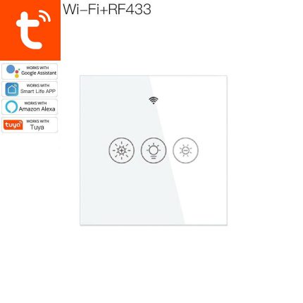 کلید دیمر هوشمند Wi-Fi+RF تویا