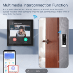 تاچ پنل هوشمند زیگبی Wi-Fi+Zigbee با دستیار صوتی