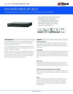 دستگاه NVR داهوا DH-NVR2108HS-8P-4KS2 مدل 8 کانال