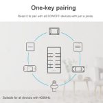 کنترلر مرکزی ساناف Sonoff واسط تبدیل امواج بیسیم RF به Wi-Fi