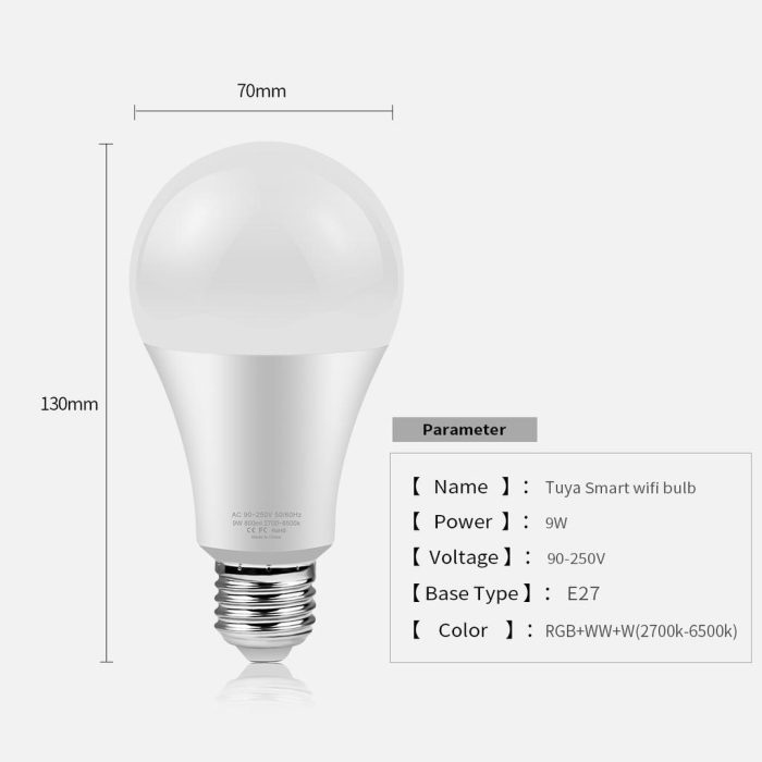 لامپ هوشمند LED تویا قابلیت کنترل از راه دور
