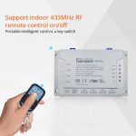 رله ۴ کانال Sonoff-4ch-PRO-R2 با قابلیت اتصال ریموت کنترل