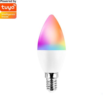 لامپ هوشمند RGB تویا با سرپیچ E14