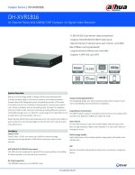 دستگاه داهوا DH-XVR1B16 مدل 16 کانال سری کوپر