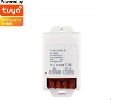 خرید رله هوشمند 30A تویا Wi-Fi+RF433 - آرما اسمارت