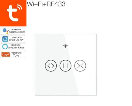 کلید پرده هوشمند Wi-Fi+RF چگونه کار می‌کند؟
