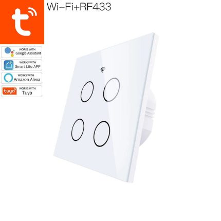 کلید 4-پل تویا Wi-Fi+RF