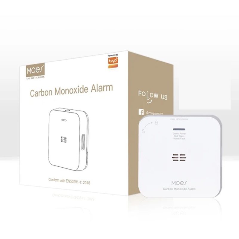 معرفی سنسور هوشمند مونواکسیدکربن Zigbee تویا