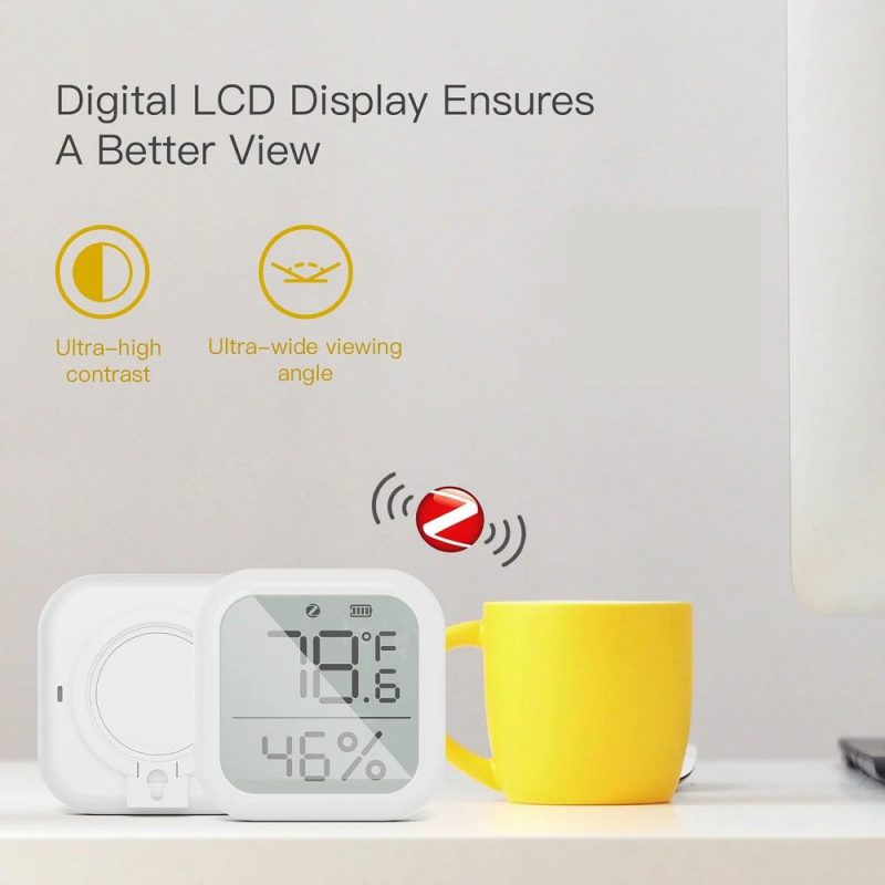 خرید سنسور دما و رطوبت TH-LF-C تویا Zigbee