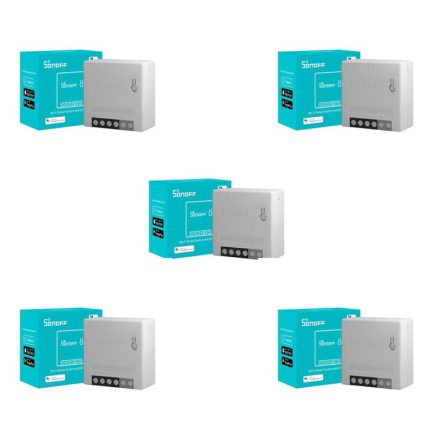 بسته سوییچ تک کانال ساناف مدل پشت کلیدی مینی ۵ عدد - آرما اسمارت