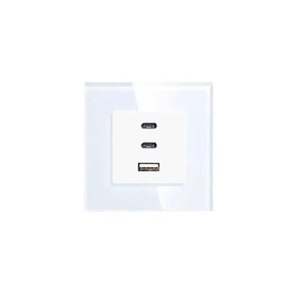 شارژر 65وات با خروجیUSB+USB-C
